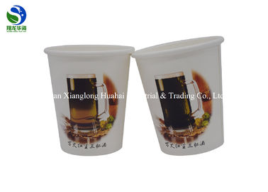 Hot Beverage Color Changing Paper Cups No Leakage White Paper Coffee Cups