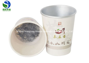 Biodegradable Instant Tea Cups Daisy Pattern Reusable With Thick Bottom