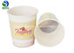 Convenient Instant Vintage Paper Tea Cups High Temp Resistant For Office